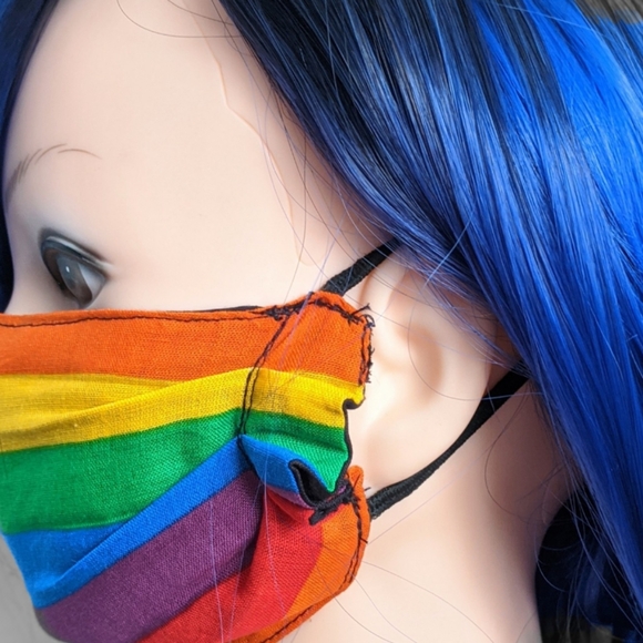 Handmade Pride Face Masks - Picture 2 of 2